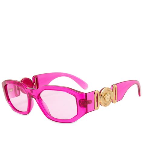 versace eyeglasses pink havana|authentic Versace sunglasses.